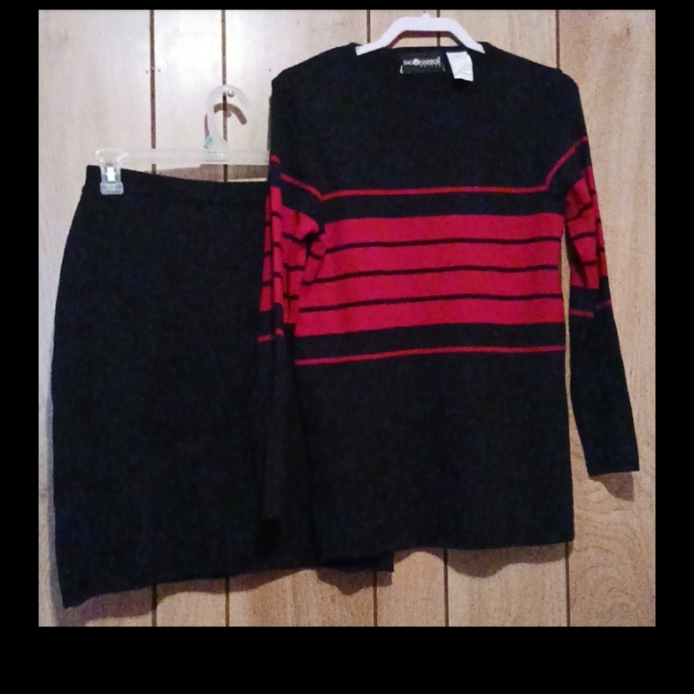 Sag harbor sweater skirt set